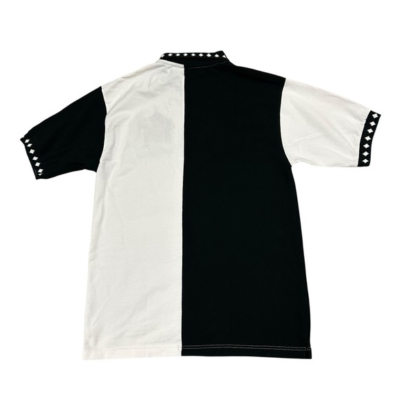 Vintage Walt Disney World Port Orleans Polo Shirt Mens Medium Colorblock Resort - Picture 3 of 8